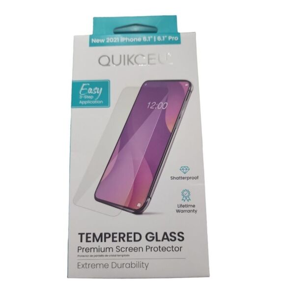 NEW IPhone 13 or 13 Pro Screen Protector - Picture 1 of 1